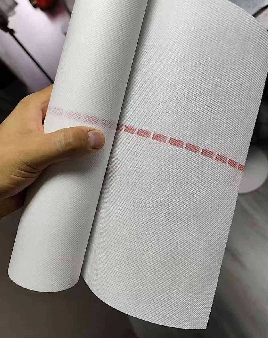 Seam Tape with Red Dashed Line